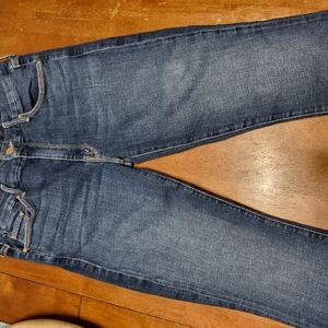 Mother Looker Ankle Fray